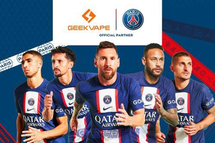 Boom News! Paris Saint-Germain FC Announces Partnership with Geekvape